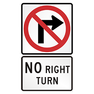 hawaii-no righit turn
