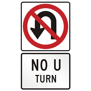 ãcalifornia traffic sign no left turnãçåçæå°çµæ