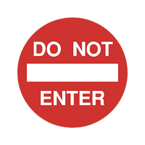 illinois-do not enter