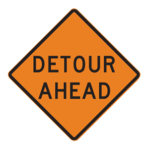 indiana-detour ahead