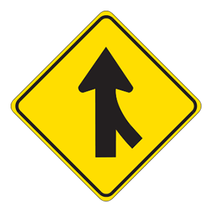 indiana-merging traffic