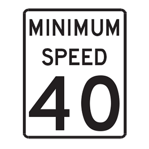 indiana-minimum speed