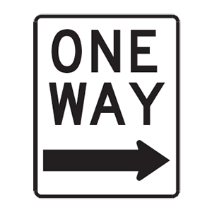indiana-one way to the right