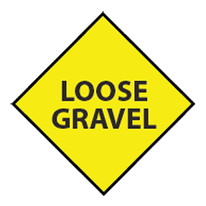 montana-loose gravel