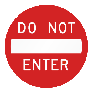 pennsylvania-do not enter