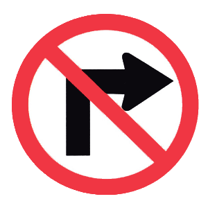 pennsylvania-no right turn