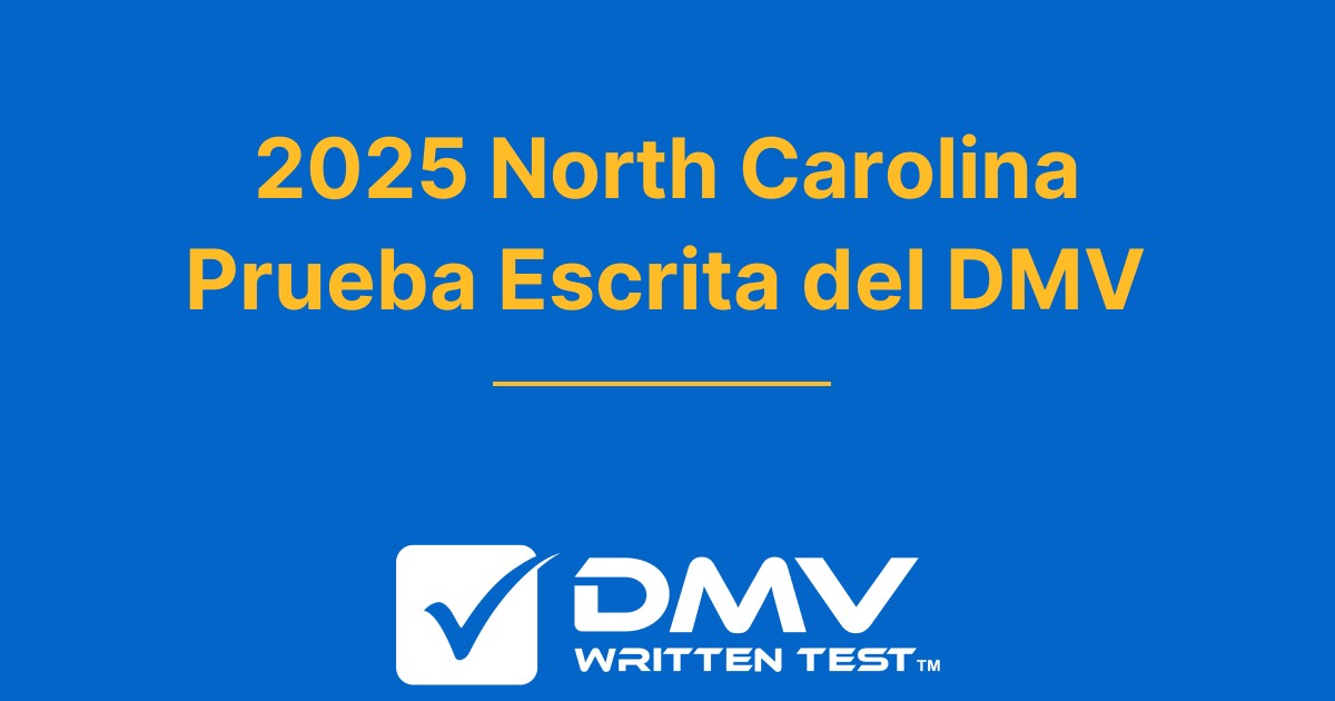 Examen de práctica del DMV de North Carolina 2024 gratuito NC DMV 2024