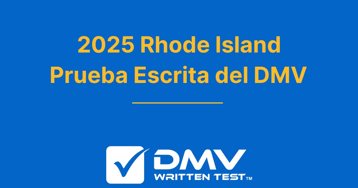 Examen de práctica del DMV de Rhode Island 2024 gratuito RI DMV 2024
