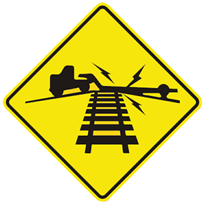 virginia-low ground railroad crossing