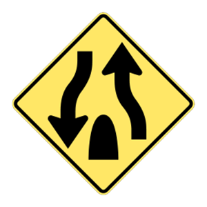 washington-divided highway road ends