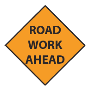 montana-road work ahead