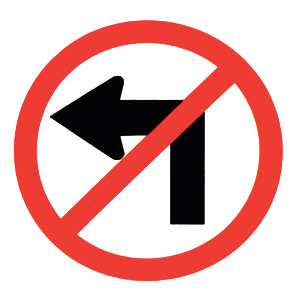 new-york-no left turn