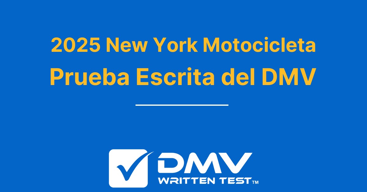 Domine su Prueba Escrita de DMV 2024 New york Motocicleta